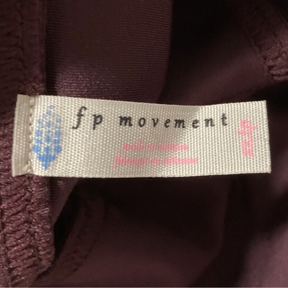 FP Movement by Free People Purple Leggings | Embellished | Stripes - Picture 7 of 14